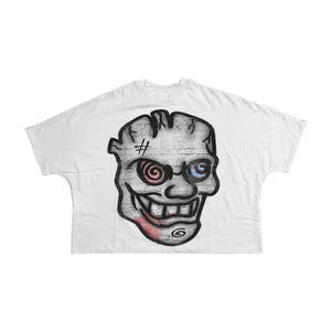 Producto de tendencia Boxy T-Shirts 100% algodón Heavyweight camiseta térmica de gran tamaño serigrafía lavado ácido camiseta recortada para hombres - Product Image 3