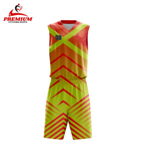 Ensemble de maillot et short de basket-ball personnalisé, uniformes d'équipe par sublimation, kit complet pour hommes et jeunes - Product Image 3