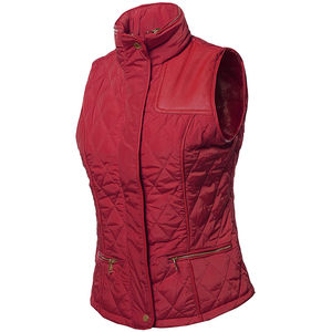 Chaleco acolchado de último diseño cálido con cremallera larga, prendas de vestir exteriores personalizadas, Abrigo acolchado sin mangas, chalecos ecuestres para mujer, chalecos acolchados - Product Image 1