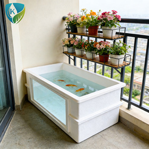 Acuario Ornamental <span class=keywords><strong>de</strong></span> FRP Personalizado con Ventana <span class=keywords><strong>de</strong></span> Vidrio Templado para Salas <span class=keywords><strong>de</strong></span> Exhibición <span class=keywords><strong>de</strong></span> Koi, Exposiciones <span class=keywords><strong>de</strong></span> Acuarios y Centros <span class=keywords><strong>de</strong></span> Peces - Product Image 2