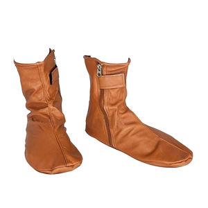 Chaussettes d'hiver pour hommes en cuir de mouton véritable, haute qualité, antibactériennes, séchage rapide, respirantes, couleurs personnalisées, confortables - Product Image 2