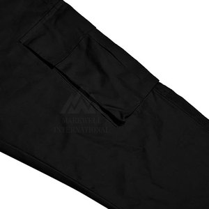Pantalon amincissant baggy empilé tendance décontracté taille haute coton polyester haute qualité Style actif taille 8XL - Product Image 5
