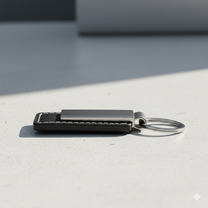 Chaveiro de Couro PU Personalizado por Atacado com LOGO Personalizado Acessórios de Luxo para Mini Bolsa Carro Presente Promocional - Product Image 3