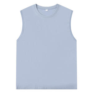 เสื้อกล้ามครอปสำหรับผู้ชายเสื้อครอปใส่เล่นกีฬาเสื้อกล้ามโลโก้ออกแบบได้ตามที่ต้องการ - Product Image 5