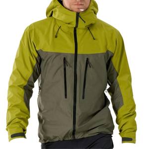 เสื้อแจ็คเก็ตกันลมแบบสามชั้นสำหรับกีฬาและเดินป่า ผลิตแบบขายส่ง เย็บตะเข็บอย่างดี กันน้ำ มีฮู้ด เหมาะสำหรับฤดูหนาว - Product Image 1