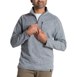 Wholesale New Design Best Sale Premium Quality Men's Half Zip Sweatshirts 100% Cotton Fleece Winter Wear Embroidered Design - Product Image 1