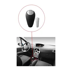 Pommeau de levier de vitesse en chrome brillant pour Renault Clio 4 Fluence pour Dacia Duster Logan 328650918R Pommeau de levier de vitesse en cristal - Product Image 2