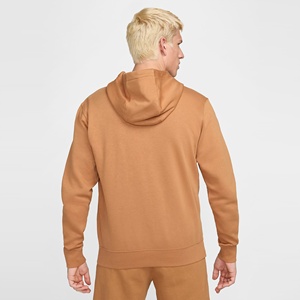 Nouvelle mode 100% pull à capuche en coton de haute qualité épais épais tissu polaire GSM coupe régulière personnalisé hommes sweat à capuche d'hiver - Product Image 3