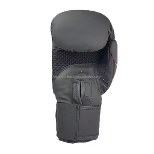Gants de boxe en cuir PU durables style urbain HTTC pour sacs de frappe remplis de sable, personnalisables pour arts martiaux - Vente en gros - Product Image 3