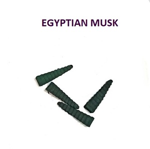 Natural Egyptian Musk Pyramid <b>Backflow</b> <b>Incense</b> <b>Cones</b> Supply in Bulk From Leading Brand ( Green ) Home Decor Home Fragrance - Product Image 1