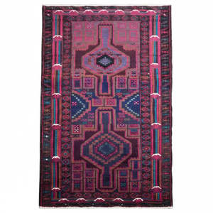 Alfombra afgana anudada a mano, única en su tipo, 147 x 86 Afg31 - Product Image 1