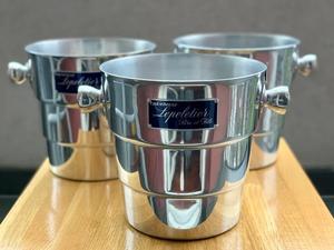 Vintage Luxury Design Fancy Aluminium Ice <b>Bucket</b> Antique Gold Finished with <b>Heavy</b> <b>Duty</b> Handles Customized Logo Size Packaging - Product Image 6