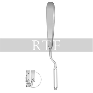 Cuchillo de corte Nasal giratorio Ballenger de 20cm de la mejor calidad, cuchillas de 4mm, Manual de acero inoxidable, instrumentos quirúrgicos ENT certificados CE - Product Image 3