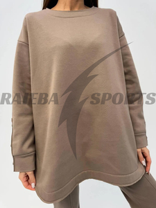 Conjunto Deportivo Unisex de Diseño Moderno, 100% Algodón Ecológico, Estilo Holgado, Sudadera con Capucha y Pantalones Transpirables y Cómodos para Correr - Product Image 3