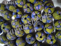 Ab taille perles de verre pour Bracelets Pujiang Rondelle de cristal bijoux en vrac Lampwork couleur caractéristiques tableau facile