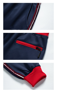 Bas Prix Survêtement Hommes Survêtements Costumes En Gros Sport Survêtement Formation Jogging Sport Porter Coton Polyester De Haute Qualité - Product Image 5
