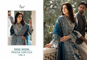 Dernière collection de coton lourd Karachi avec coton pur Mal Mal lourd Salwar pour femmes Inde et Pakistan - Product Image 2