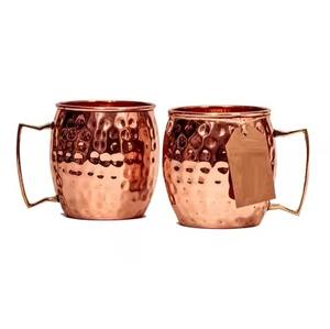 Elegant Copper Mug With Polished Finished Perfect For Coffee Tea <b>Cocktails</b> And Stylish Home And Bar Decor - Product Image 4