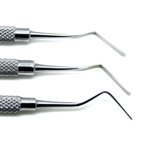 Espátula Heidemann de 2,5mm, instrumento médico de llenado compuesto Dental de doble extremo, Juego de 3 piezas, Manual de acero inoxidable Certificado CE - Product Image 4