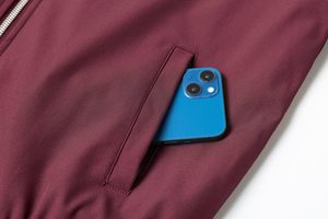 100% chaqueta Bomber de tela de poliéster a prueba de viento cálida para invierno manga larga cómoda chaqueta Bomber para hombres - Product Image 4