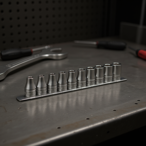 ชุดซ็อกเก็ตฟาคอม 3/8''-เมตริกบนแท่นโลหะ - Product Image 3