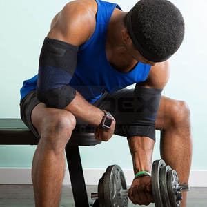 Manga de codo de neopreno de alta calidad a granel, buen diseño, producto de seguridad para Fitness, MOQ bajo, gran oferta, hecho en Pakistán - Product Image 3