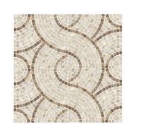 Carreaux de porcelaine rustiques mats de style moderne 300x300mm, 8,5mm d'épaisseur, effet brique, pour extérieur, robustes et antidérapants