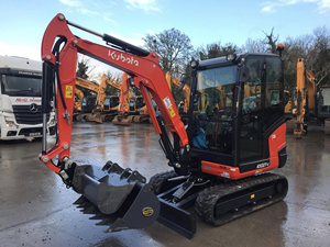 Mini-excavatrice Kubota KX027-4 neuve/d'occasion à vendre, excavatrice compacte sur chenilles, fournisseur prêt à expédier - Product Image 6