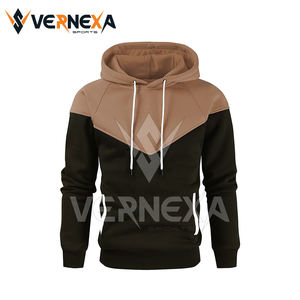 Qualité supérieure 100% coton unisexe surdimensionné pull sweat Hip Hop Style sweat à capuche uni pour les VS-MH-48 d'hiver - Product Image 6
