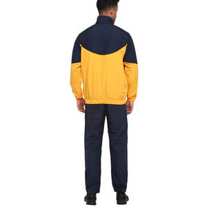 ชุดวอร์มผู้ชายผ้ายืดน้ำหนักเบาออกแบบมาสำหรับการเคลื่อนไหวที่ยืดหยุ่นที่มีแขนเสื้อและซิปเหมาะสำหรับนอกสถานที่แบบลำลอง - Product Image 6