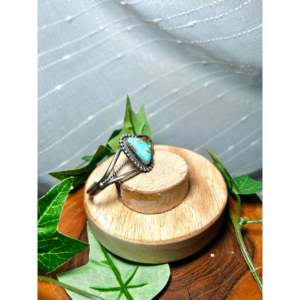 Dave Skeets Royston Fashion <b>Cuff</b> <b>Bracelet</b> Turquoise & Sterling <b>Silver</b> Elegant & Stylish Accessory - Product Image 2