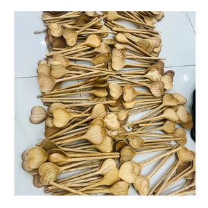 Wooden <b>Spoon</b> Set for Home Kitchen Cooking Supplied by Vietnam Exporter 99 <b>Gold</b> Data Wooden <b>Spoon</b> - Product Image 3