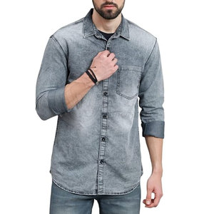 Hot Selling <b>Men</b> <b>Jeans</b> <b>Shirts</b> Lightweight <b>Men</b> <b>Jeans</b> <b>Shirts</b> High Quality Design <b>Men</b> <b>Jeans</b> <b>Shirts</b> - Product Image 1