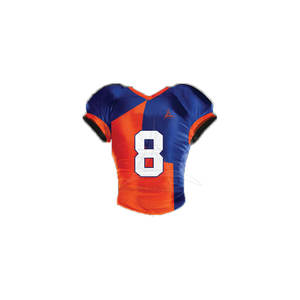 ชุดอเมริกันฟุตบอลสไตล์ที่ไม่ซ้ำกันปรับแต่งได้พร้อมระบายอากาศได้ดีดีไซน์แขนสั้นสำหรับทีมชาติ - Product Image 2