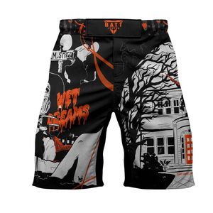 Shorts de MMA al por Mayor, Impresión a Todo Color Vibrante, Cintura Elástica con Cordón, Pedidos al por Mayor - Product Image 2
