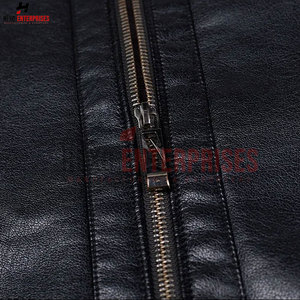 Nouvel arrivage de veste en cuir design et à la mode pour hommes Vestes en cuir PU pour hommes Veste en cuir de vachette de qualité supérieure - Product Image 5