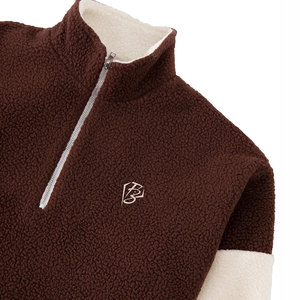 OEM diseño nuevo estilo de moda personalizado Sherpa sudaderas con capucha mujer Casual Sherpa sudaderas con letra de impresión suelta mujeres sudaderas con capucha - Product Image 4