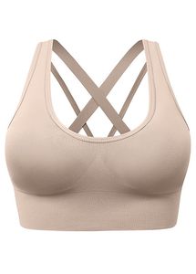 Mosaic Impex Custom Sports <b>Bra</b> for Women Soft Stretchy Breathable Sweat Wicking 2 Tones <b>Wide</b> <b>Straps</b> OEM Manufacturer - Product Image 6