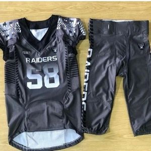 Maillot de football américain 7V7 Uniforme de football américain à manches courtes pour jeune garçon de haute qualité Ensemble tendance respirant personnalisé - Product Image 6