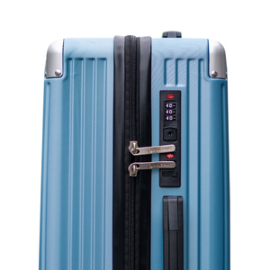 Nueva llegada Traje Estuche Equipaje Juegos 2102 Pp Mango Pc Material Maleta Doble Ruedas Silenciosas Maleta Aluminio Fabricante - Product Image 4