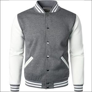 แจ็กเก็ตทีมตัวแทนของผู้ชายดีไซน์ใหม่เสื้อน้ำหนักเบาปักลายพิมพ์พัฟทรงหลวม - Product Image 1