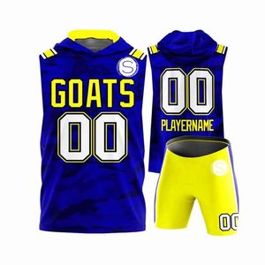 2025 nouveau 7-on-7 Football uniforme entièrement Polyester sublimé respirant Compression porter 7v7 uniformes - Product Image 2