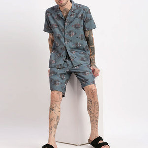Conjunto de Shorts de Verano para Hombre, Estilo Moderno, Servicio OEM, Ligero, Elegante, Ropa de Playa, Conjunto de Shorts Térmicos Bordados - Product Image 5