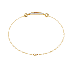 Fabulous 18K <b>Gold</b> Lab Grown Diamond Bracelet & <b>Bangle</b> Luxurious Jewelry Accessory - Product Image 4
