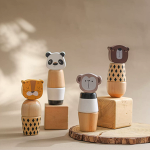 Kids Screw and <strong>Nut</strong> Toy Baby Educational Early Learning Montessori <strong>Puzzle</strong> Building Blocks Cartoon Animal Assembly Game - Product Image 3