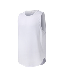 Gilet de sport pour homme - Respirant, séchage rapide, tissu en coton et bambou, écologique, vêtements de sport pour la salle de sport - Product Image 2