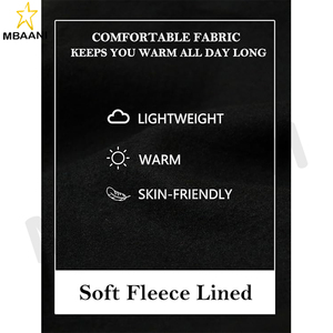 Sweat-shirts confortables pour hommes, doublés en polaire, avec poche kangourou - Product Image 2