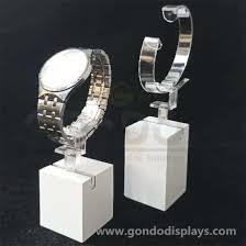 2025 New Acrylic Watch Frame C-type Bracelet Watch Display with <b>White</b> Stand Bracelet Jewelry Storage Rack Watch Holder - Product Image 5