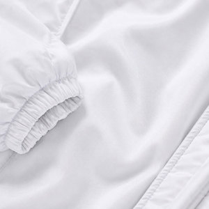 Combinaison de neige unisexe blanche à capuche, longue, imperméable, décontractée, avec fermeture éclair, couleur unie, taille adulte - Product Image 6