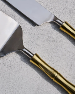 Meilleure qualité acier inoxydable et laiton métal gâteau de service ensemble pour mariage fête anniversaire événements au prix de gros de l'inde - Product Image 3